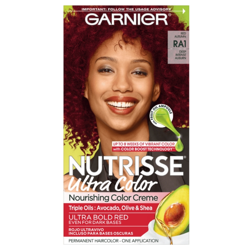 2/$9 or 4/$15‎ Garnier Nutrisse Ultra Color Nourishing Bold Hair Red Autumn